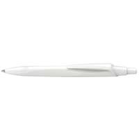 Schneider Golyóstoll nyomógombos 0,5mm, fehér test Schneider REco M, írásszín fekete