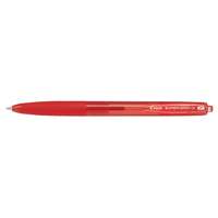 Pilot Golyóstoll 0,7 nyomógombos F Super Grip G Pilot, írásszín piros