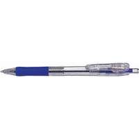 Zebra Golyóstoll 0,5mm, Zebra Tapli clip Eco, írásszín kék