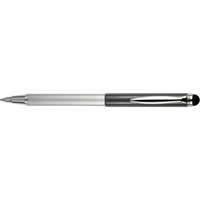 Zebra Golyóstoll metál szürke test, Zebra Stylus Telescopic, írásszín kék
