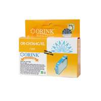 Orink Utángyártott Hp 364XL/CB323EE tintapatron cyan ORINK