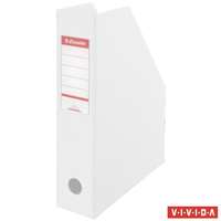Esselte Iratpapucs 7cm, PVC/karton összehajtható Esselte Vivida fehér