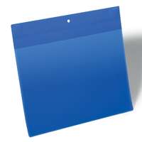 Durable Mágneses dokumentum tároló zseb A4, fekvő, 10 db/csomag, Durable Neodym kék