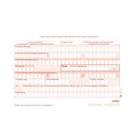 Bluering Nyomtatvány átutalási megbízás A6, PFNY.11 2pld