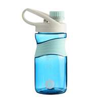 Wabo Palack, műanyag, markolattal, kupakos, 450 ml, Wabo, kék