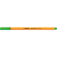 Stabilo Rostirón, tűfilc 0,4mm, STABILO Point 88 neon zöld