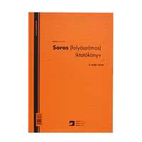Egyéb Soros iktatókönyv keményfedeles (folyószámos) A4, álló 100lap, C.5230-152/A