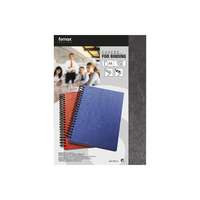 Fornax Hátlap, A4, 250 g. matt bőrhatású 100 db/csomag, Fornax, fekete