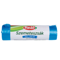 Egyéb Szemeteszsák 20 liter 49 x 50 cm 20 db/tekercs kék