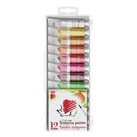 Ico Tempera színes 12x12ml, Süni Ico 12 klf. szín