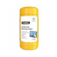 Fellowes Tisztítókendő, képernyőhöz, Fellowes® 100lap,/csomag,