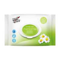 Well Done Toalettpapír nedves 60 lap/csomag Well Done Chamomile