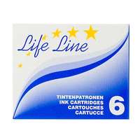 Viva Töltőtoll tintapatron, VIVA 6 db/doboz, kék