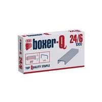 Boxer Tűzőkapocs 24/6 dobozos Boxer -Q