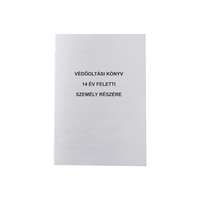 Egyéb Védőoltási könyv 14 év feletti személy részére 8 lapos füzet C.3337-11