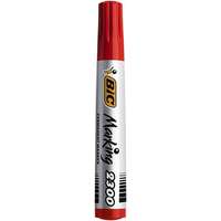 BIC Alkoholos marker, 3,7-5,5 mm, vágott, BIC "ECO 2300" piros