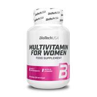 BIOTECH USA Multivitamin, 60 tabletta, nőknek, BIOTECH USA
