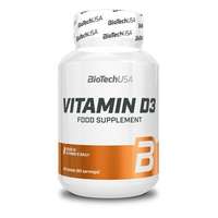 BIOTECH USA Vitamin, 60 tabletta, D3, BIOTECH USA