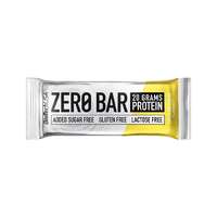 BIOTECH USA Fehérjeszelet, gluténmentes, 50g, BIOTECH USA "Zero Bar", csokoládé-banán