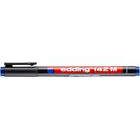 EDDING Alkoholos marker, OHP, 1 mm, EDDING "142 M", kék