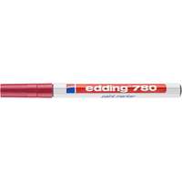 EDDING Lakkmarker, 0,8 mm, EDDING "780", piros