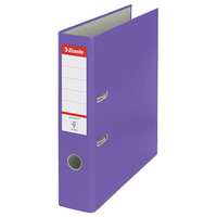 ESSELTE Iratrendező, 75 mm, A4, PP/karton, élvédő sínnel, ESSELTE "Economy", lila
