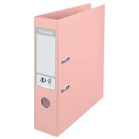 ESSELTE Iratrendező, 75 mm, A4, PP, élvédő sínnel, ESSELTE "Standard", barack