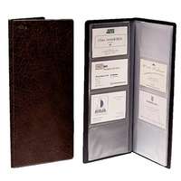 ESSELTE Névjegytartó, 128 db-os, ESSELTE "Standard", fekete