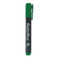 FLEXOFFICE Alkoholos marker, 1,5 mm, kúpos, FLEXOFFICE "PM03", zöld