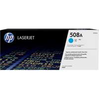HP CF361A Lézertoner Color LaserJet Enterprise M552, M553 nyomtatóhoz, HP 508A, cián, 5k