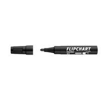ICO Flipchart marker, 1-3 mm, kúpos, ICO "Artip 11", fekete