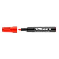 ICO Alkoholos marker, 1-3 mm, kúpos, ICO "Permanent 11", piros