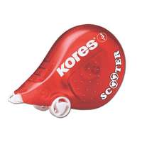 KORES Hibajavító roller, 4,2 mm x 8 m, KORES "Scooter", piros