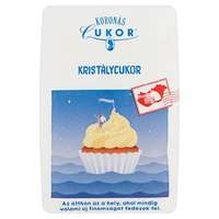 KORONÁS CUKOR Kristálycukor, 1 kg, KORONÁS CUKOR