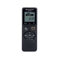OM SYSTEM Diktafon, digitális, 4 GB memória, OM SYSTEM "VN-541PC", fekete