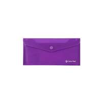 PANTA PLAST Irattartó tasak, 250x140 mm, PP, patentos, PANTA PLAST, neon lila