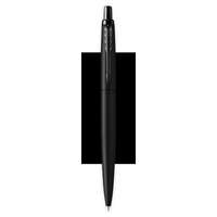 PARKER Golyóstoll, 0,7 mm, nyomógombos, fekete színű klip, matt fekete tolltest, PARKER, "Royal Jotter XL", kék
