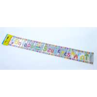 . Felirat, fólia, "Boldog születésnapot"