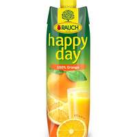 RAUCH Gyümölcslé, 100%, 1 l, RAUCH "Happy day", narancs