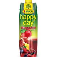 RAUCH Gyümölcslé, 100%, 1 l, RAUCH "Happy day", piros multivitamin