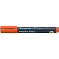 SCHNEIDER Alkoholos marker, 1-4 mm, vágott, SCHNEIDER "Maxx 133", narancssárga