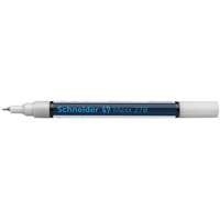 SCHNEIDER Lakkmarker, 0,8 mm, SCHNEIDER "Maxx 278", fehér
