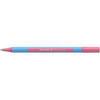 SCHNEIDER Golyóstoll, 0,7 mm, kupakos, SCHNEIDER "Slider Edge XB Pastel", flamingó