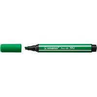 STABILO Rostirón, 1-5 mm, vágott hegy, STABILO "Pen 68 MAX", zöld