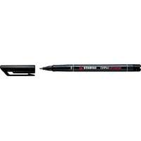 STABILO Alkoholos marker, 0,7 mm, STABILO "OHPen F", fekete