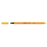 STABILO Tűfilc, 0,4 mm, STABILO "Point 88", sárga