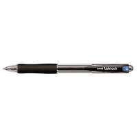 UNI Golyóstoll, 0,3 mm, nyomógombos, UNI "SN-100 Laknock", fekete
