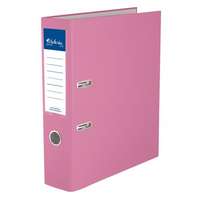 VICTORIA OFFICE Iratrendező, 75 mm, A4, PP/karton, VICTORIA OFFICE, "Basic", rózsaszín