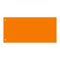 VICTORIA OFFICE Elválasztócsík, karton, VICTORIA OFFICE, narancssárga