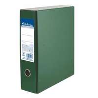 VICTORIA OFFICE Tokos iratrendező, 75 mm, A4, karton, VICTORIA OFFICE, sötétzöld